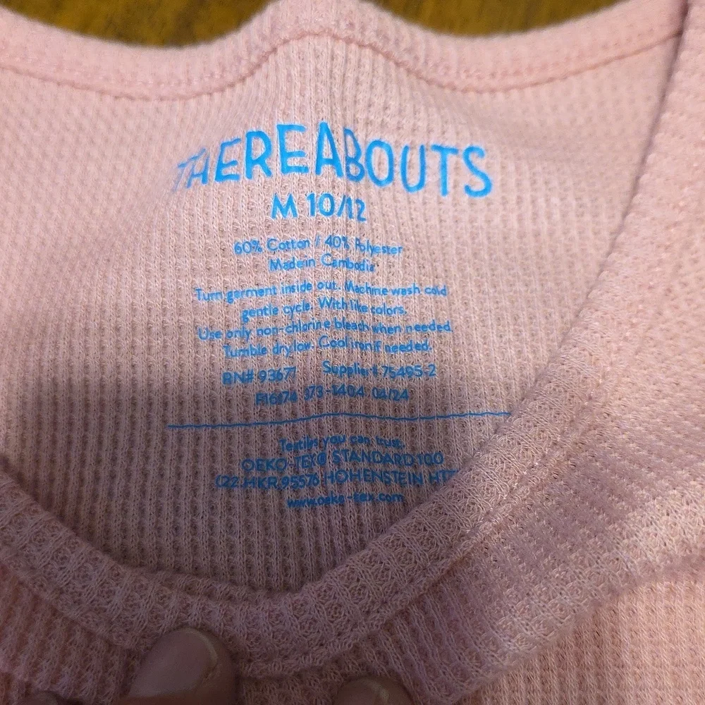 Thereabouts Pink Short Sleeve Kids Tee